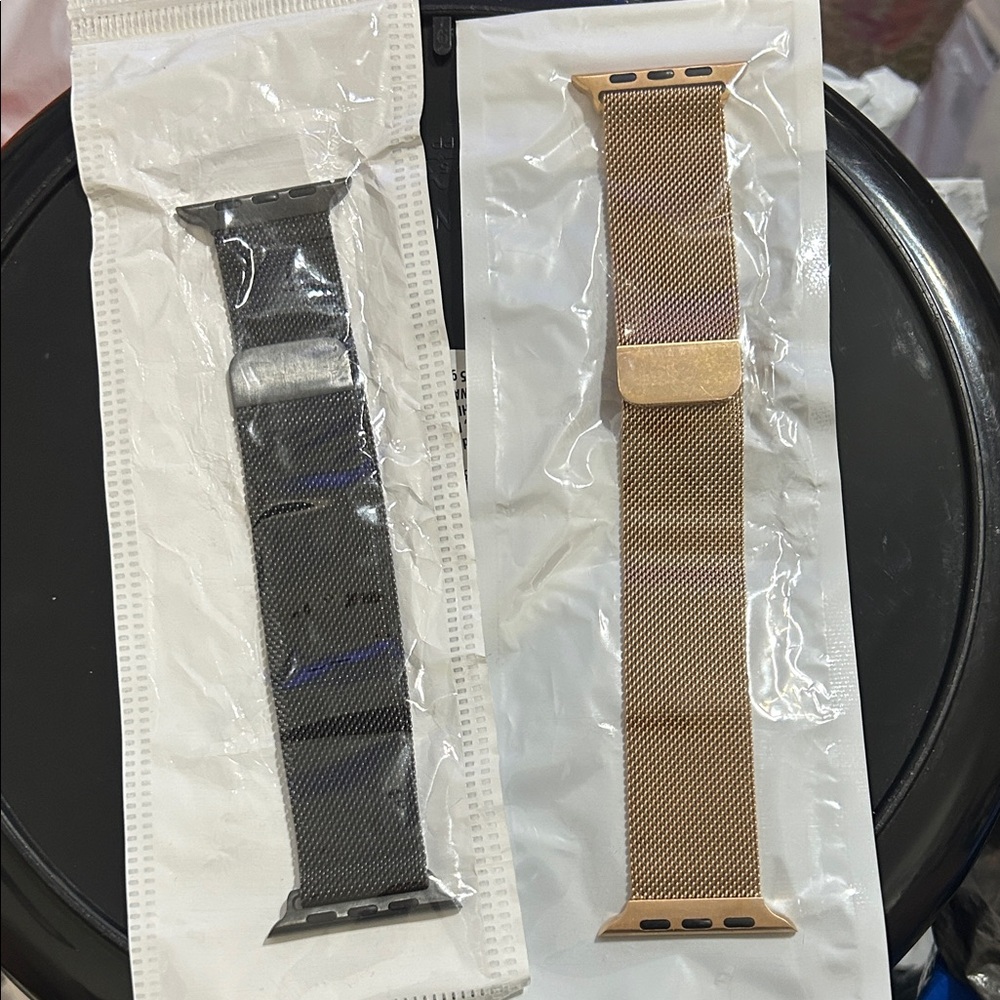 Apple Watch bands 42-44mm brand new set of 2-magnetic and adjustable